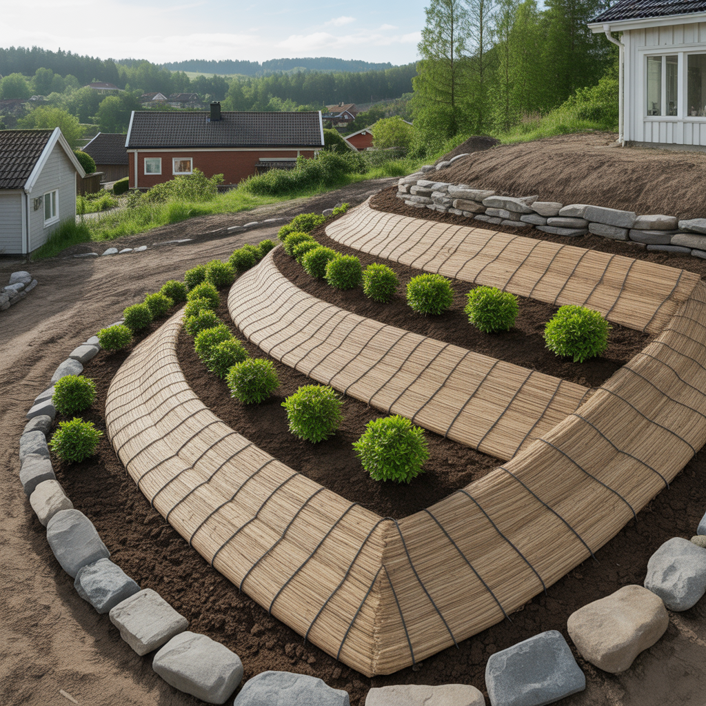 12.Sa forhindrar du erosion vid stora markarbeten