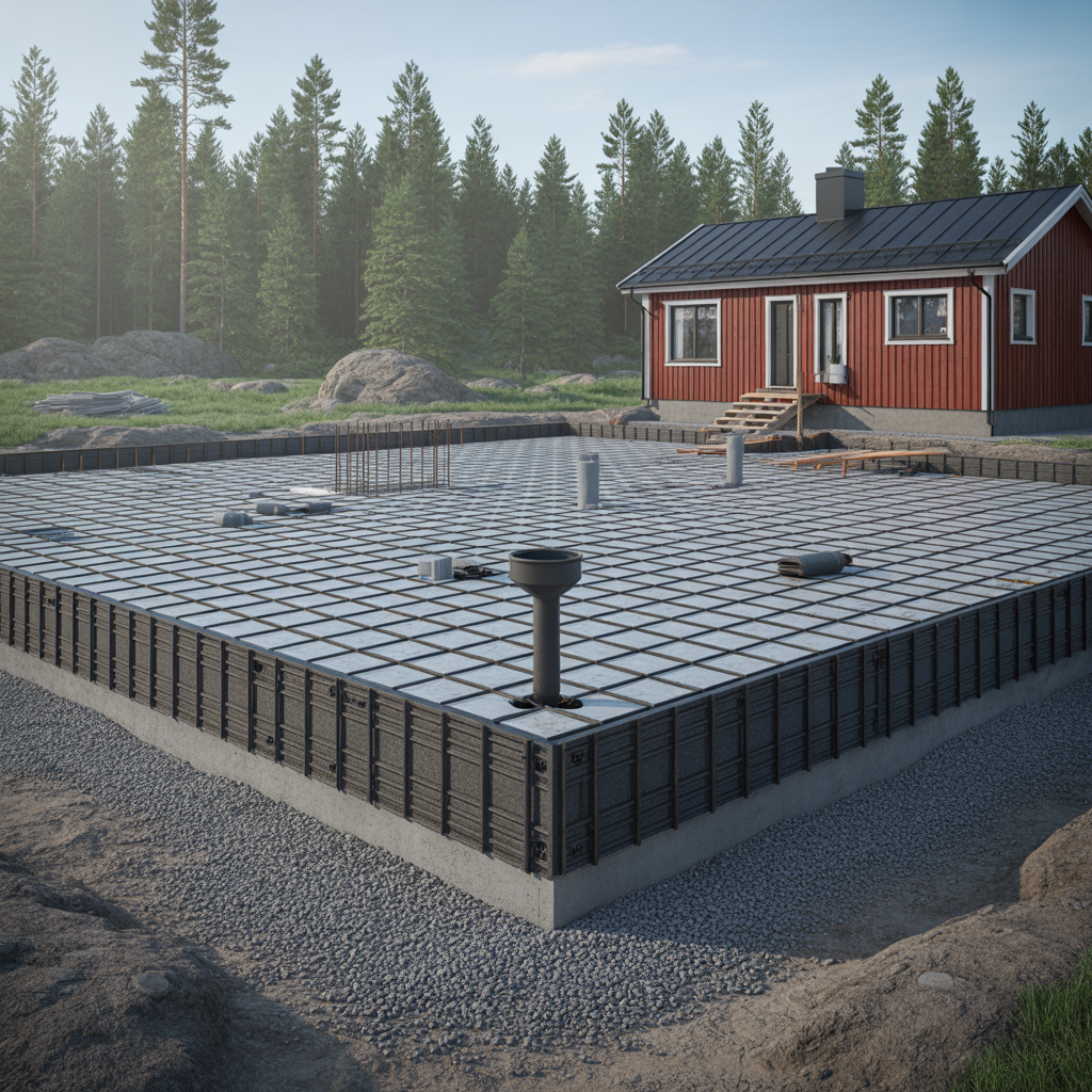 radonskydd under betongplatta metoder krav och kostnad