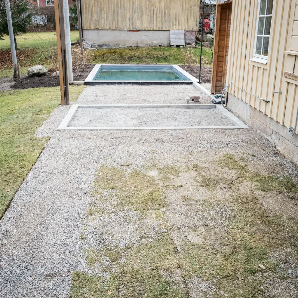 bygga pool kungalv bohuslan